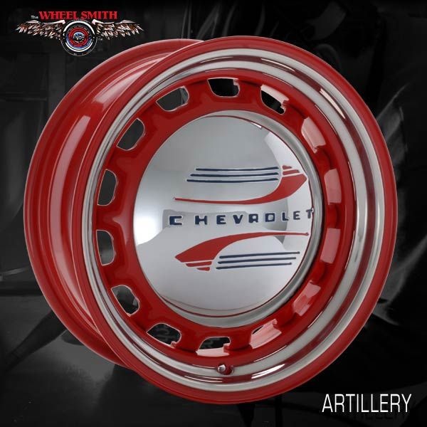 Premier Street Rod Parts TWSAB Artillery Wheel Bare Steel