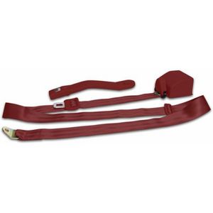 3 Point Retractable Burgundy Seat Belt (1 Belt) Photo Main