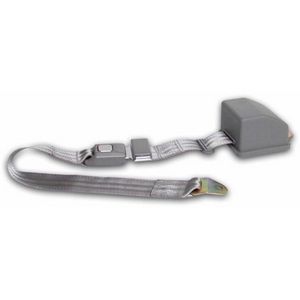 2 Point Retractable Grey Lap Seat Belt (1 Belt) Photo Main