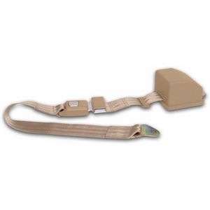 2 Point Retractable Tan Lap Seat Belt (1 Belt) Photo Main