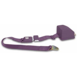 2 Point Retractable Plum Purple Lap Seat Belt (1 Belt) Photo Main