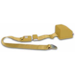 2 Point Retractable Goldenrod Lap Seat Belt (1 Belt) Photo Main