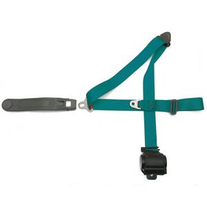 3 Point Retractable Electric Blue Seat Belt (1 Belt) Photo Main