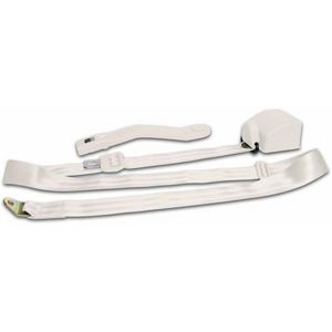 3 Point Retractable Off White Seat Belt (1 Belt) Photo Main