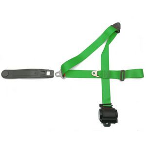3 Point Retractable Green Seat Belt (1 Belt) Photo Main