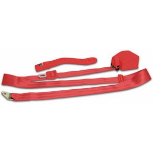 3 Point Retractable Red Seat Belt (1 Belt) Photo Main