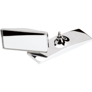 Billet Mirror Head Large Polished Rectangle  Photo Main