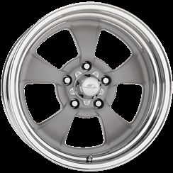 Billet Specialties Dyno Series - Dyno Wheel, Textured Gray Powder Coat Photo Main