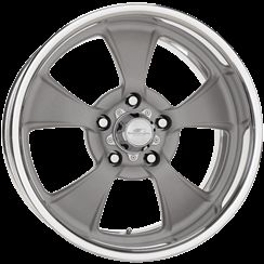 Billet Specialties Dyno Series - Dyno SL Wheel, Textured Gary Powder Coat Photo Main