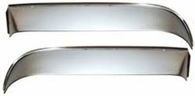 1960-63 Chevrolet Truck Vent Shades, Polished Stainless Steel Photo Main