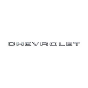 1967-68 Chevrolet Truck Front Hood Letters Chrome "CHEVROLET", (w/ hardware)  Photo Main