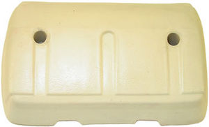 1967-71 Chevrolet Truck Interior Arm Rest, Parchment L/H or R/H (includes mounting hardware) Photo Main