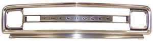 1969-70 Chevrolet Truck Outer Grill Shell w/ Stamped Chevrolet Black Letters Photo Main