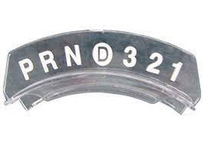1970-72 Chevrolet Truck Transmission Indicator Lens with Tilt, with Overdrive Photo Main