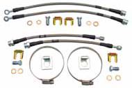 Front & Rear Disc Brake Hose Kits, Stainless Steel, 10mm,  Photo Main