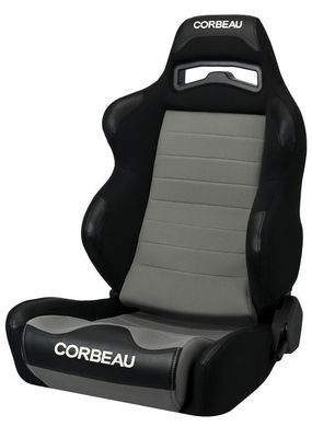 LG1 CORBEAU SEAT - BLACK/GREY CLOTH Photo Main