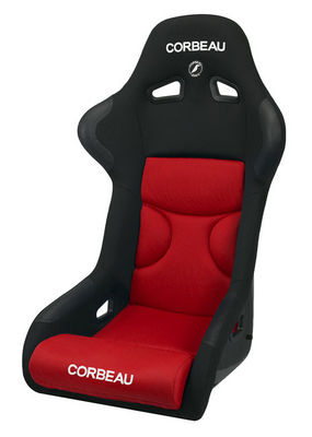 FX1 CORBEAU SEAT - BLACK/RED CLOTH Photo Main