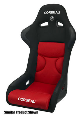 FX1 CORBEAU SEAT - BLACK/RED CLOTH PRO Photo Main