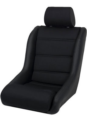CLASSIC II CORBEAU SEAT - BLACK VINYL/CLOTH Photo Main