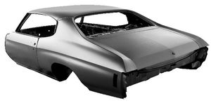 1970 Chevelle Coupe Steel Body Shell - Heater Delete Photo Main