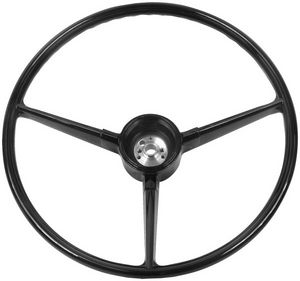1967-68 Chevrolet Truck Steering Wheel, Black Photo Main