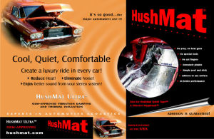 HushMat Ultra Vibration Damping Material - Trunk Kit Black Photo Main