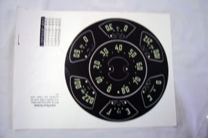 1947-49T Chevy TK speedometer decal set Photo Main