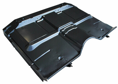 1967-72 Chevrolet Truck Complete Cab Floor Assembly With Braces (1/2 ton, 2 wheel drive) Photo Main