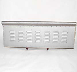 1960-72 CHEVROLET FRONT BED PANEL - LOUVERED 7 ROWS STEPSIDE Photo Main