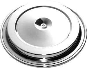  Air Cleaner Top Stamped Steel Chrome Photo Main