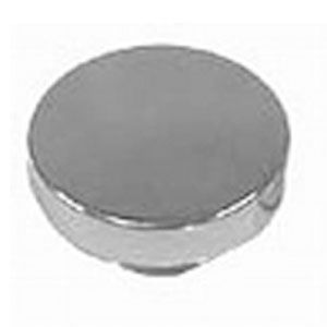 Polished Aluminum Push-In Oil Cap With 1" Neck Plain   Photo Main