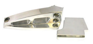 Polished Aluminum BBC Air Conditioning Bracket Kit (SWP) Photo Main