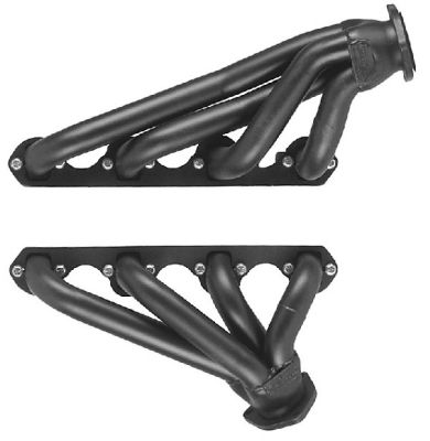 Sanderson Small Block Ford Headers for '64-68 Mustang with Fatman Front End Photo Main