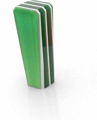 Green Stripe Stix Shift Knob Photo Main
