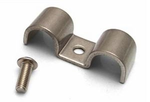 Stainless Steel Double Line Clamp - 1/4" (Pack of 12) Photo Main