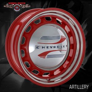 Artillary Wheel Bare Steel - 15" x 12" Photo Main