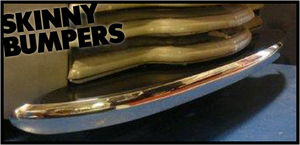 1947-53 Chevrolet Truck *NEW* Skinny Front Bumper - Stainless   Photo Main