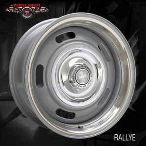 Rallye Wheel Bare Center w/ Chrome Rim - 15" x 10" Photo Main