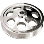 Billet Power Steering Pulley (Saginaw '77-Up) Press-On Style