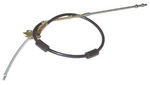 1951-55 1st Series Chevrolet Truck Emergency Brake Cable, Rear, 1/2-Ton