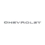 1967-68 Chevrolet Truck Front Hood Letters Chrome "CHEVROLET", (w/ hardware) 