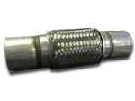 Stainless Flexible Exhaust Tube, 2.5"