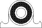 1947-54 Chevrolet Truck Rear Spring Seat