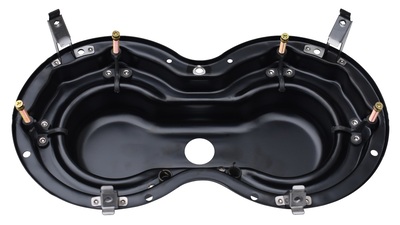 1958-59 Chevy / GMC Truck and Suburban Headlight Buckets w/ Stands and Adjusters Photo Main