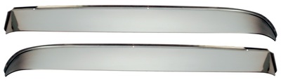 73-87 Chevrolet/GMC Truck or 73-91 Suburban,Blazer,Crew Cab Vent Shades W/Hardware Polished SS Photo Main