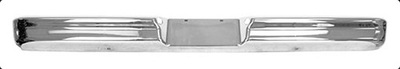 1964-72 Ford F100 Rear Bumper, Styleside - Chrome Photo Main