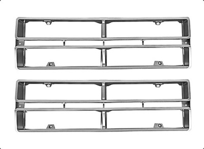 1972 Ford F100 Grille, Silver  Photo Main