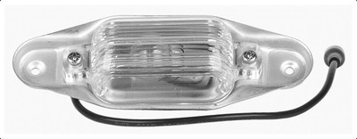 1967-87 Chevrolet Truck Rear License Plate Light Assembly. Fleetside or Stepside Photo Main