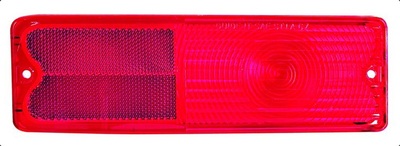 1967-72 Chevrolet Truck Tail Light Plastic Lens, Red (Fleetside) Photo Main