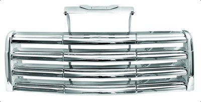 1947-53 GMC Truck Grill Chrome w/ Ivory Color Back Bars Photo Main